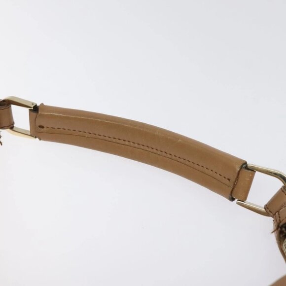 GUCCI Shoulder Bag Leather Brown Gold 001 4288 Auth - Picture 9 of 16